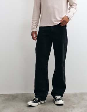 Levis 565 97 loose straight jeans in black