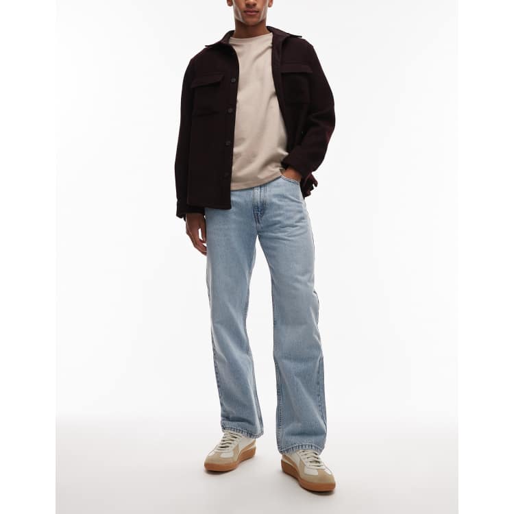 Levi's 565 '97 loose straight jeans in light blue | ASOS