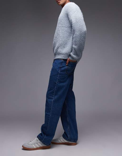 Levi's 565 '97 loose straight jeans in mid blue wash | ASOS