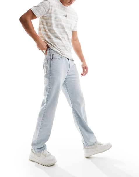 Levi's - 565 - '97 - Losvallende jeans met rechte pasvorm in lichtblauw - view 1