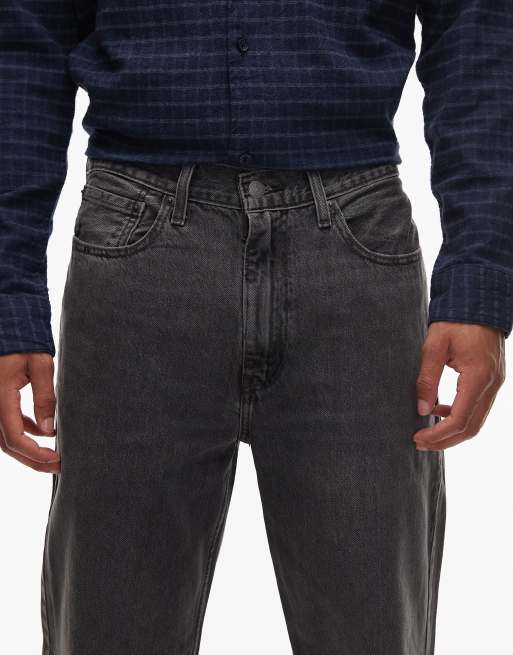Levi's - 565 '97 - Løstsiddende grå jeans med lige ben , 5 af 5