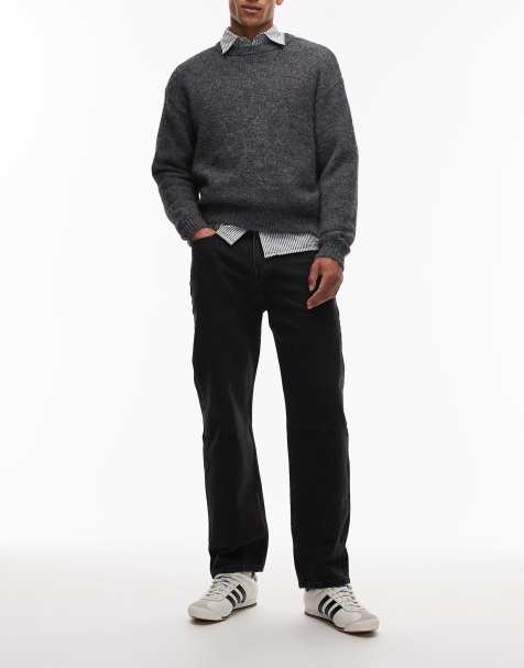 Levi's – 565 – '97 – Svarta, lediga, raka jeans - view 1