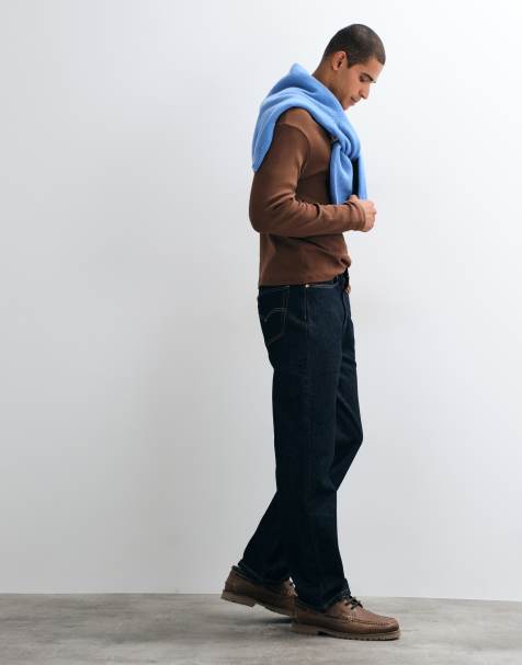 Levi's 565 jeans dritti e ampi in blu indaco - view 1