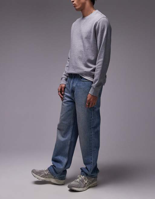 Levi's – 565 – Locker geschnittene Jeans in heller Waschung, 3 von 6
