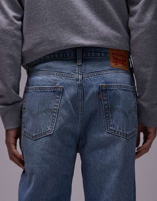 Levi's – 565 – Locker geschnittene Jeans in heller Waschung, 4 von 6