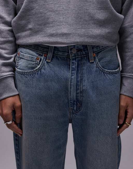 Levi's – 565 – Locker geschnittene Jeans in heller Waschung, 5 von 6