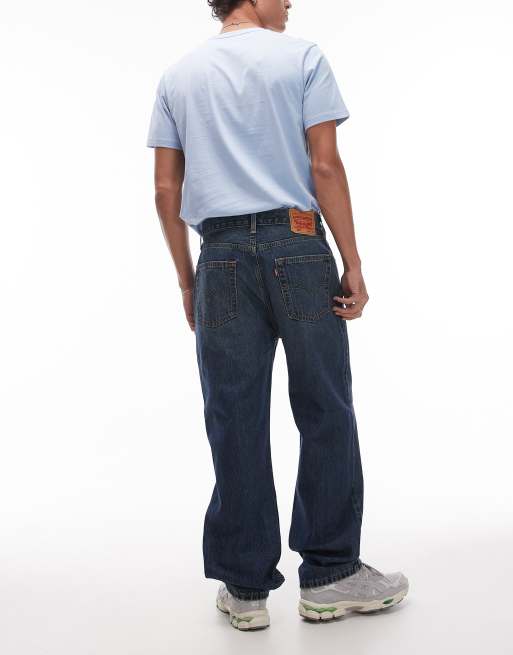 Levi's 565 loose straight fit jeans in dark wash