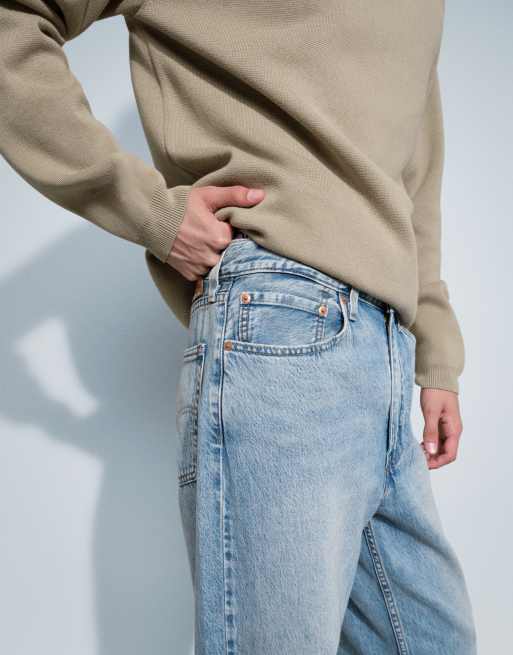 Levi's 565 loose straight jeans in light wash , 4 of 7