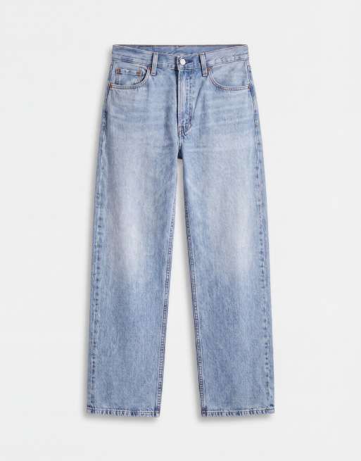 Levi's 565 loose straight jeans in light wash , 6 of 7