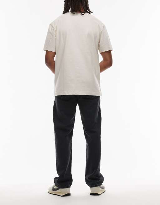 Levi's 565 loose straight jeans in washed black , 2 of 5