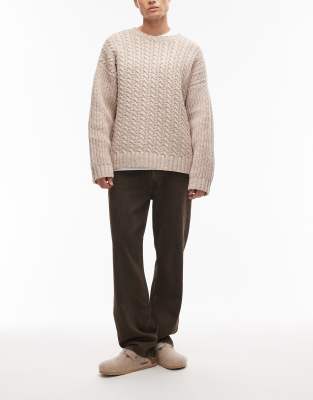 Levi's 565 Loose Straight Leg Jeans In Brown