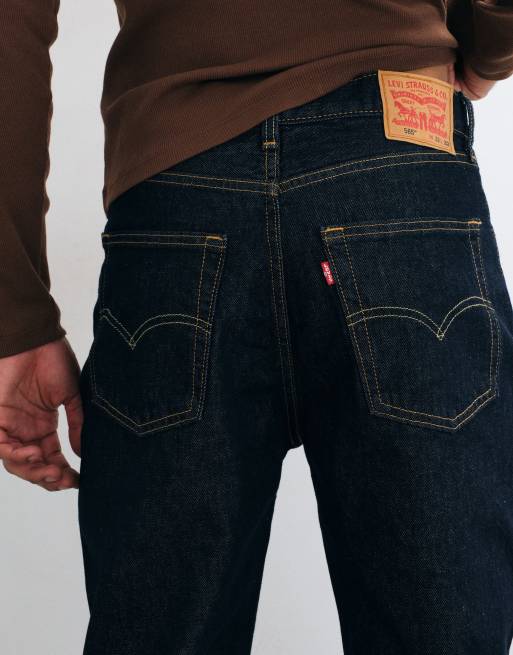 Levi's - 565 - Losse rechte jeans in donkere spoeling , 2 van 5