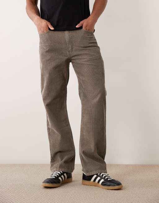 Levi's 565 losse rechte jeans in lichtbruin, 2 van 5