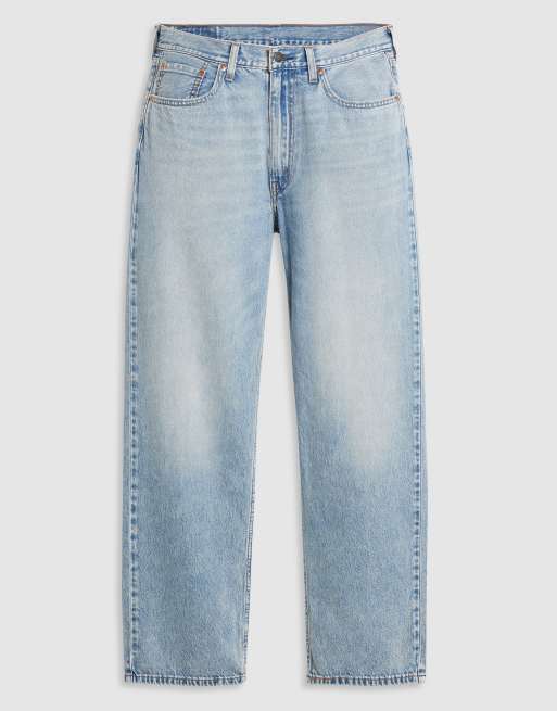 Levi's - 565 - Løstsiddende jeans med lige pasform i lys vask