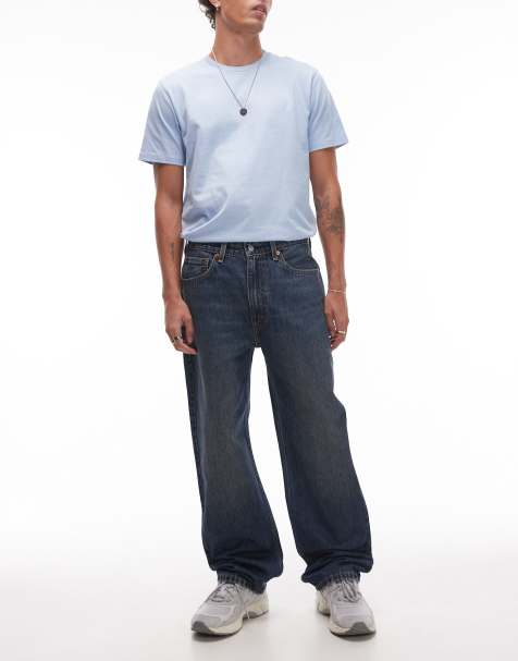 Levi's 565 – Mörktvättade, raka jeans med ledig passform - view 1