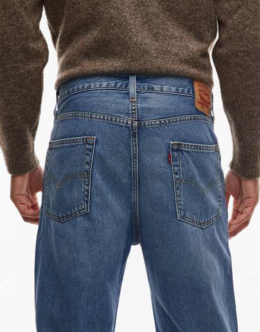 Levi's – 565 – Niebieskie, lekkie jeansy o luźnym kroju, 4 z 5