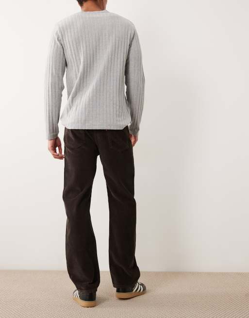 Levi's - 565 rectos holgados en marrón oscuro, 3 de 5