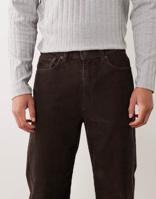 Levi's - 565 rectos holgados en marrón oscuro, 4 de 5