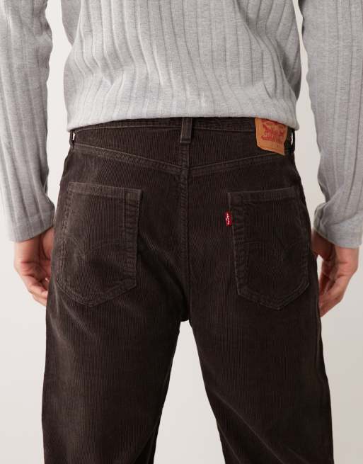 Levi's - 565 rectos holgados en marrón oscuro, 5 de 5