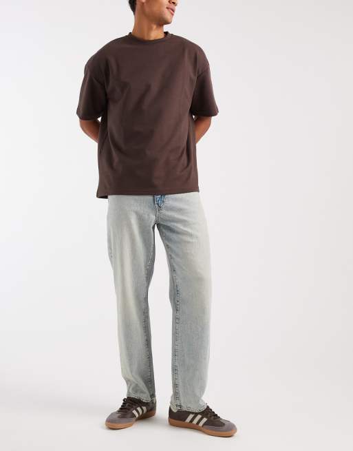 Levi's – 568 – Jasnoniebieskie luźne jeansy o prostym kroju w stylu vintage , 1 z 5