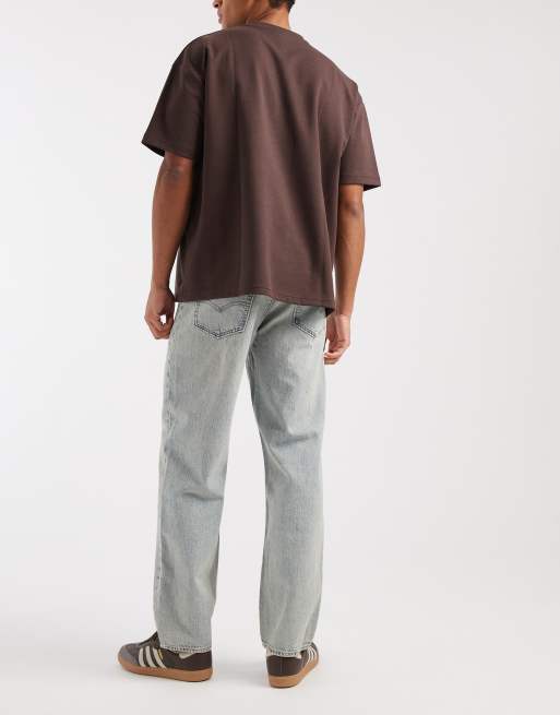 Levi's – 568 – Jasnoniebieskie luźne jeansy o prostym kroju w stylu vintage , 2 z 5