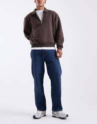 Levi's 568 loose jeans in dark wash