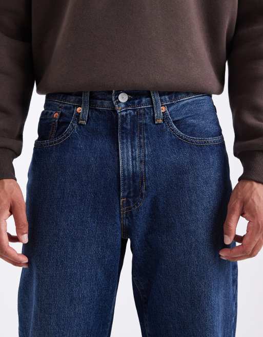 Levi's 568 loose jeans in dark wash, 5 of 5