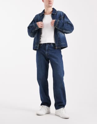 Levi's 568 Loose Straight Fit Jeans In Blue