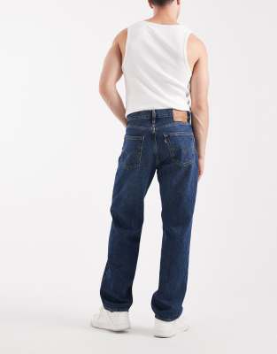 Levi's 568 Loose Straight Fit Jeans In Blue