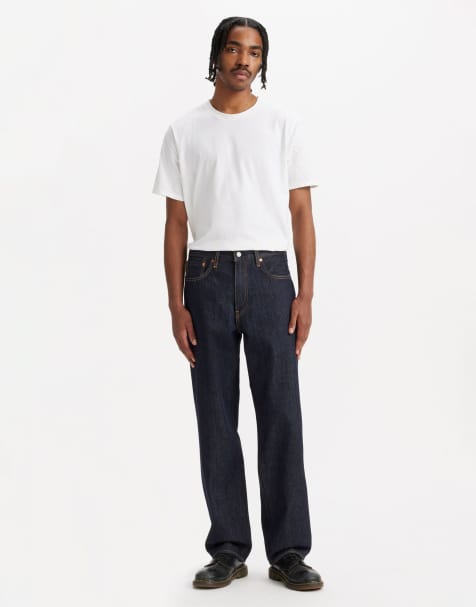 Levi's 568 loose straight jeans in blue - view 1