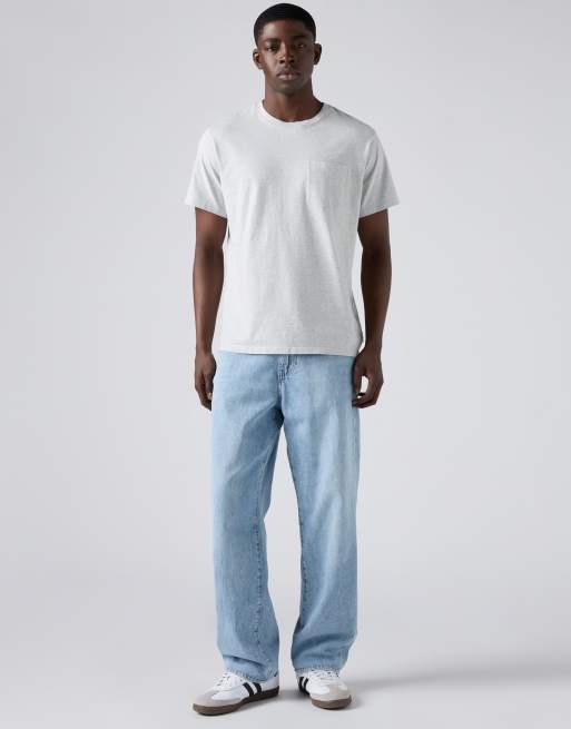 Levi's 568™ loose straight jeans in light blue, 3 of 4