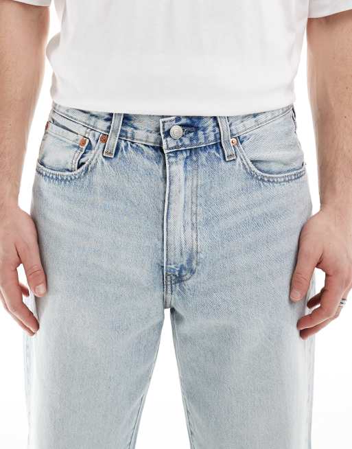 Levi's 568 loose straight jeans in light wash, 4 of 5