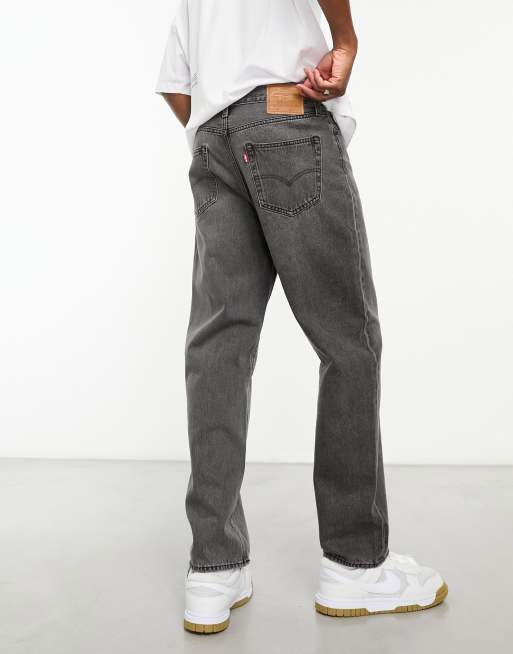 Levi's 568 loose straight jeans in washed black, 2 of 4