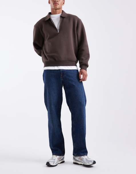 Levi's - 568 - Losse rechte jeans in donkere wassing - view 1