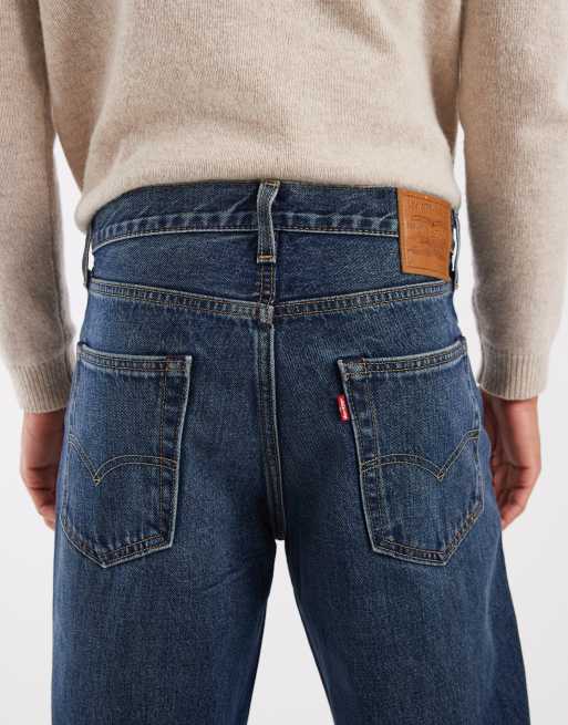 Levi's 568 luźne proste w ciemnoniebieskim denimie, 5 z 5