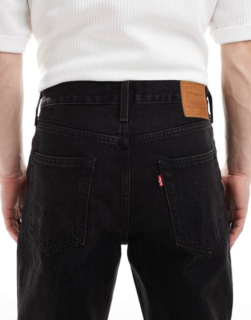 Levi's – 568 – Svarta jeans med ledig passform, 4 av 5