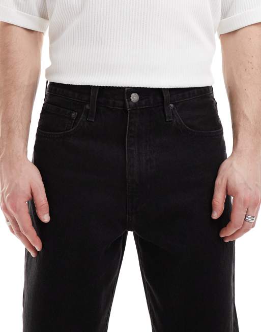 Levi's – 568 – Svarta jeans med ledig passform, 5 av 5
