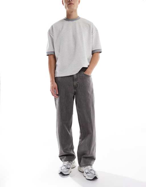 Levi's 578 baggy fit jeans in washed gray
