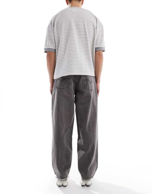 Levi's 578 baggy fit jeans in washed grey