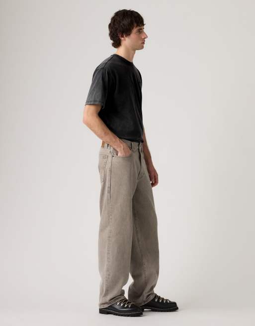 Levi's 578™ baggy jeans in beige, 4 of 4