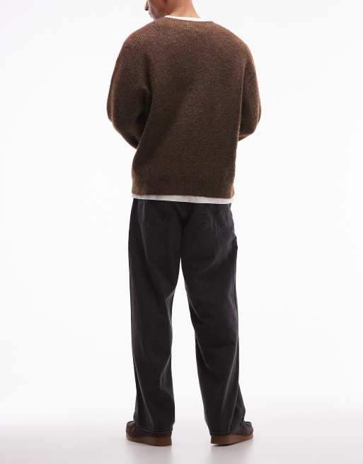 Levi's 578 baggy jeans in black wash