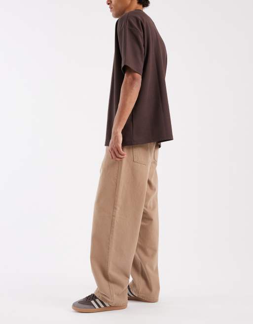 Levi's 578 baggy jeans in brown , 3 of 5
