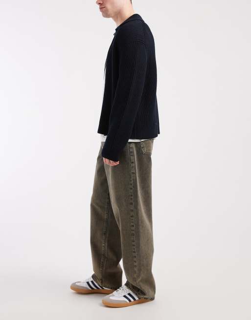 Levi's 578 baggy jeans in dark vintage wash , 3 of 5