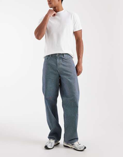 Levi's 578 baggy jeans in dusty blue - view 1