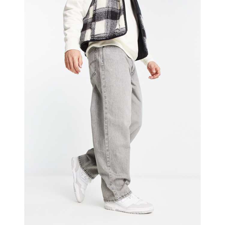 Baggy Jeans - Light gray - Men