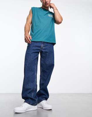 Levi's 578 Baggy jeans in mid blue wash | The Hoxton Trend