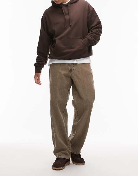 Levi's 578 baggy jeans in sand overdye - view 1