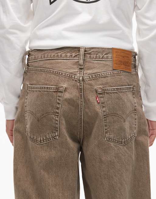 Levi's 578 baggy jeans in sand overdye | ASOS