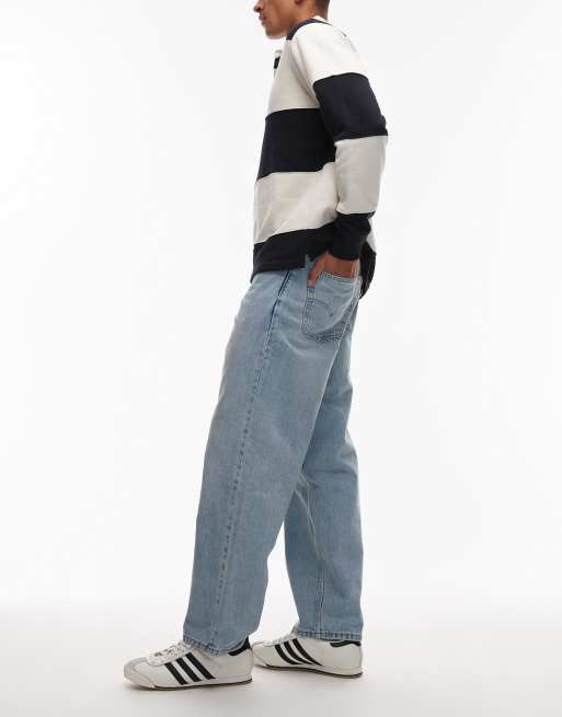 Levi's - 578 - Baggy lyseblå jeans , 3 af 5