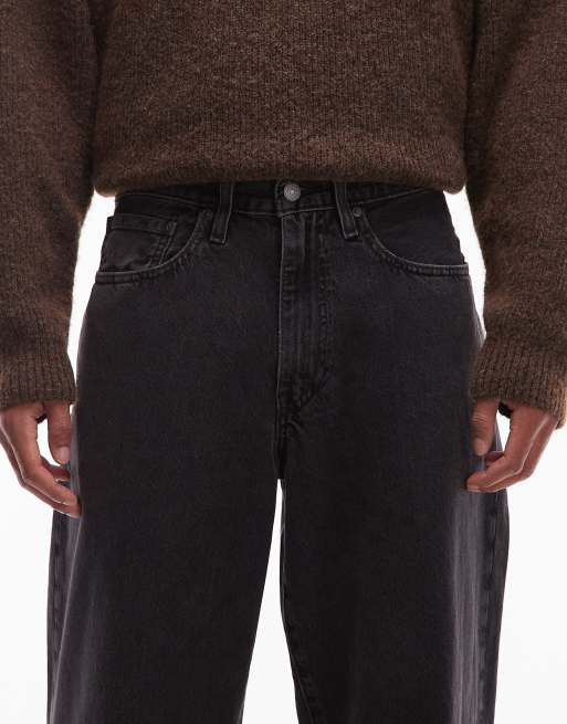 Levi's - 578 - Baggy sorte jeans , 5 af 5